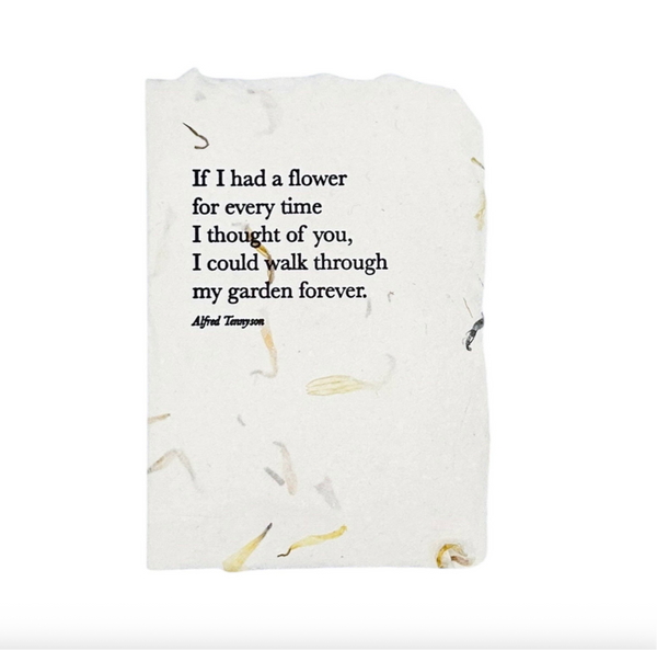 A flower for every time I thought of you