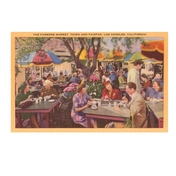 LA-29 Farmers Market Postcard