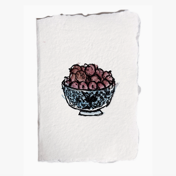 Bowl of Plums