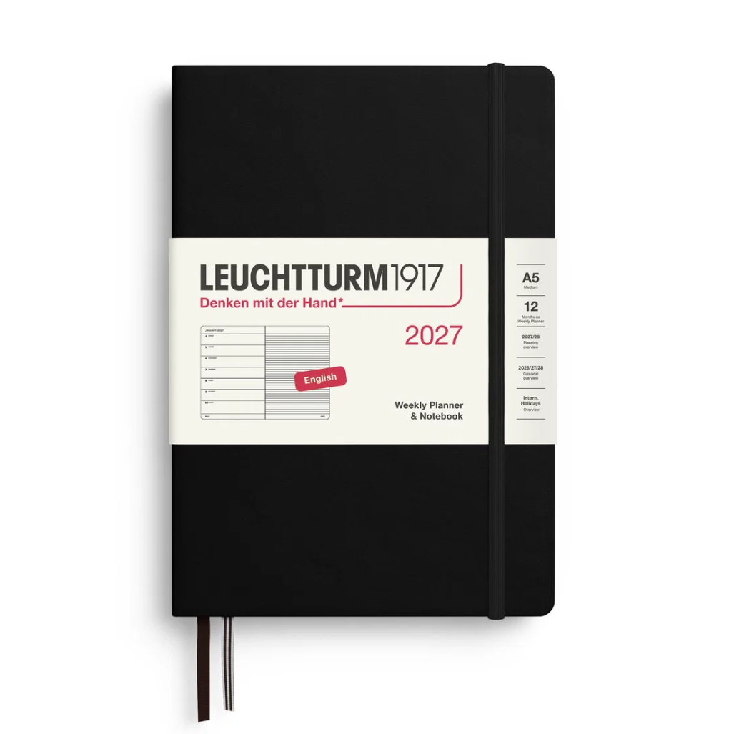 Weekly Planner & Notebook Medium (A5) 2027