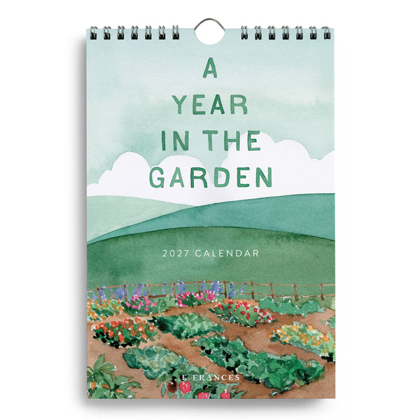A Year in the Garden Wall Calendar