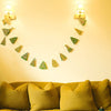 Midcentury Trees Sewn Garland