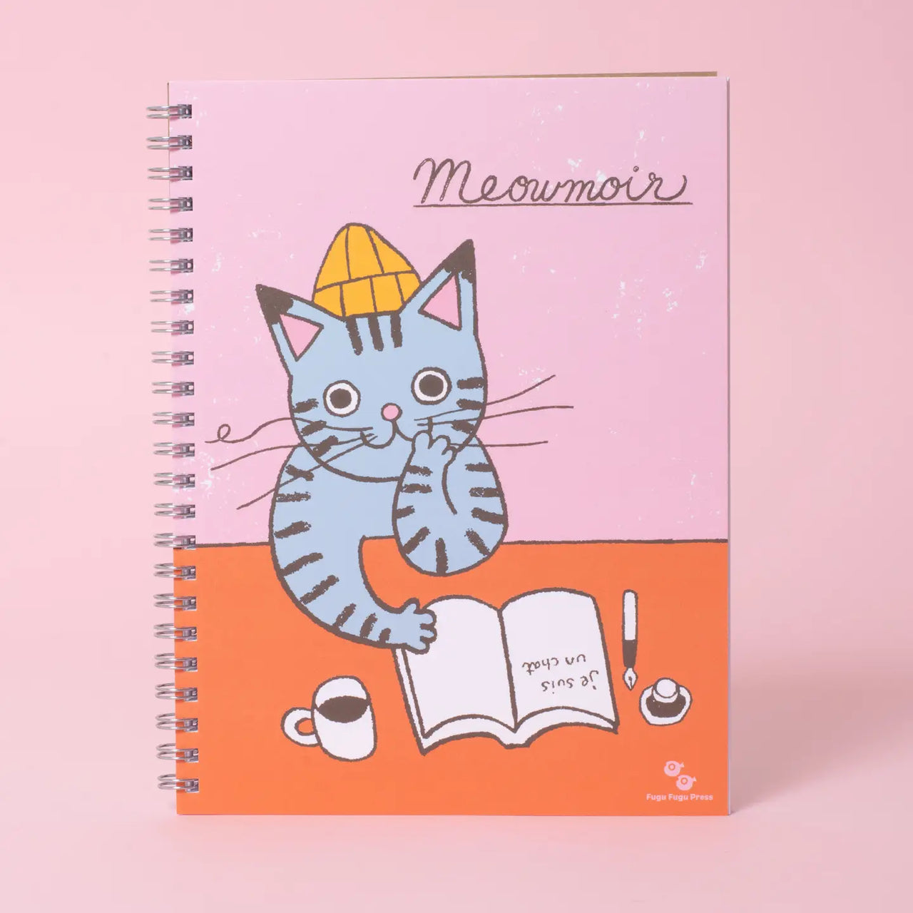 Meowmoir Journaling Cat Spiral Notebook