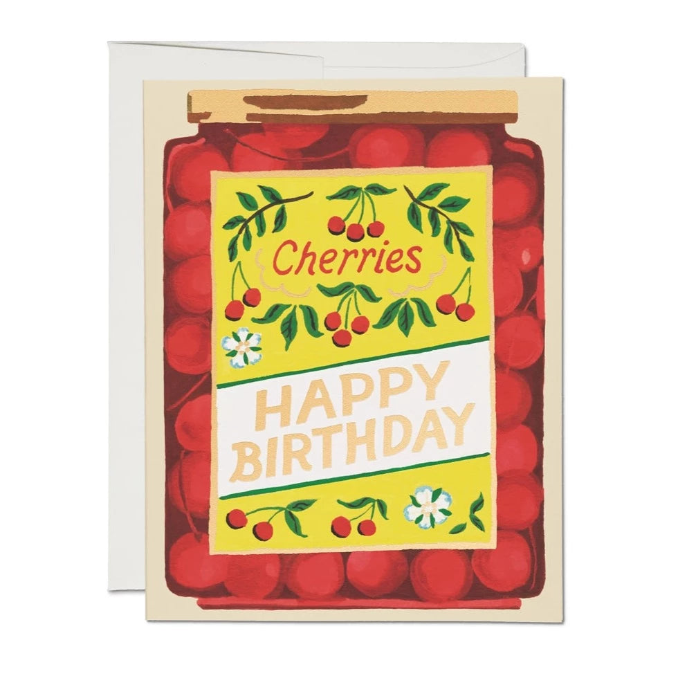 Jar of Cherries Birthday