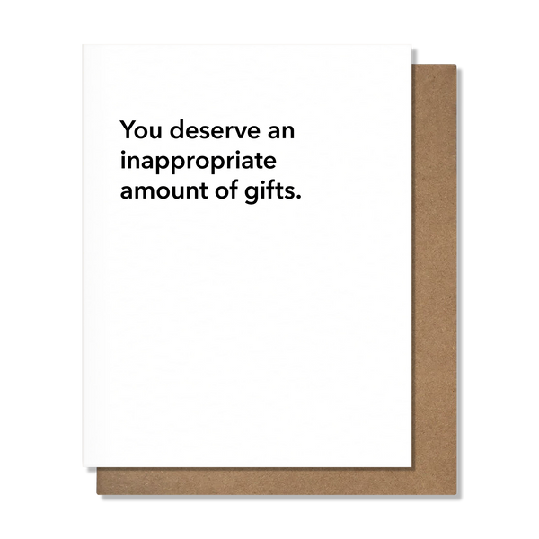 Inappropriate Gifts