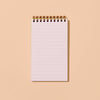 Pea Pod Letterpress Spiral Pocket Size Notebook