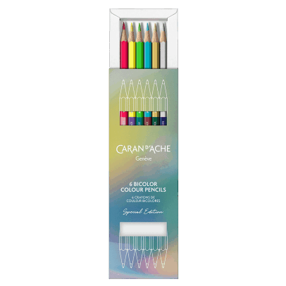 Two-Tone Pencil Set of 6