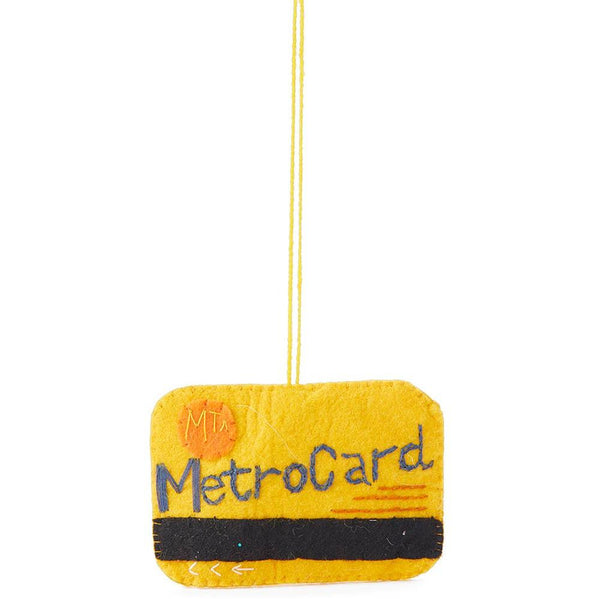 MTA Metrocard Ornament