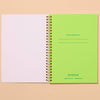 Banana A5 Letterpress Spiral Notebook