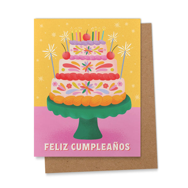 Feliz Cumpleaños Otomi Cake
