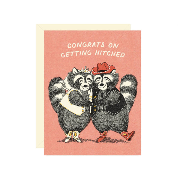 Raccoons Getting Hitched