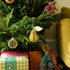 Pear Honeycomb Ornament