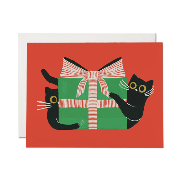 Holiday Black Cat