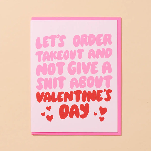 Let's Order Takeout Valentine's