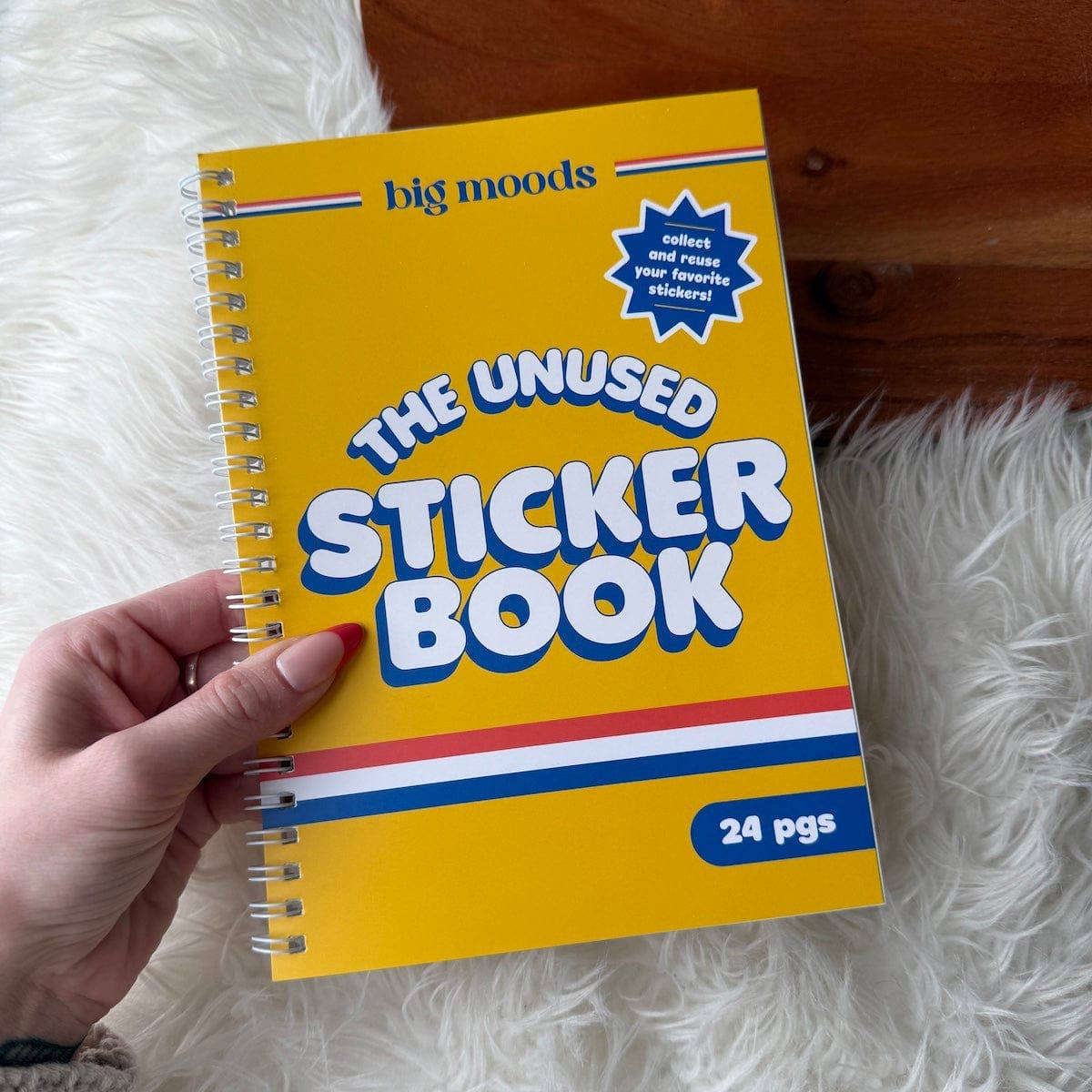The Unused Sticker Book - Yellow