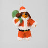 Dog Santa Hanging Felt Ornament