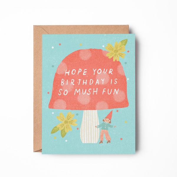 Mushroom Birthday