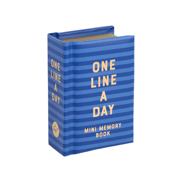 Navy Stripes Mini One Line a Day