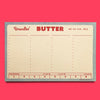 Butter Risograph Notepad