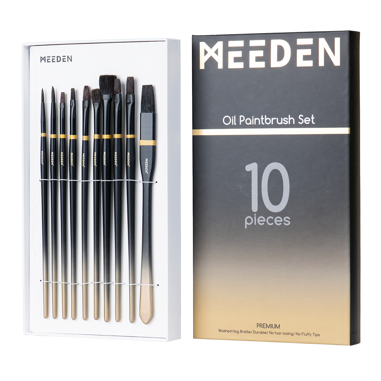 Professional Oil Paint Brush Set