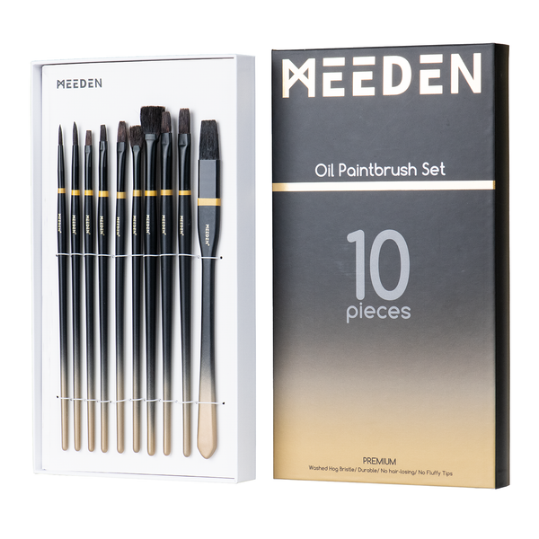 Professional Oil Paint Brush Set