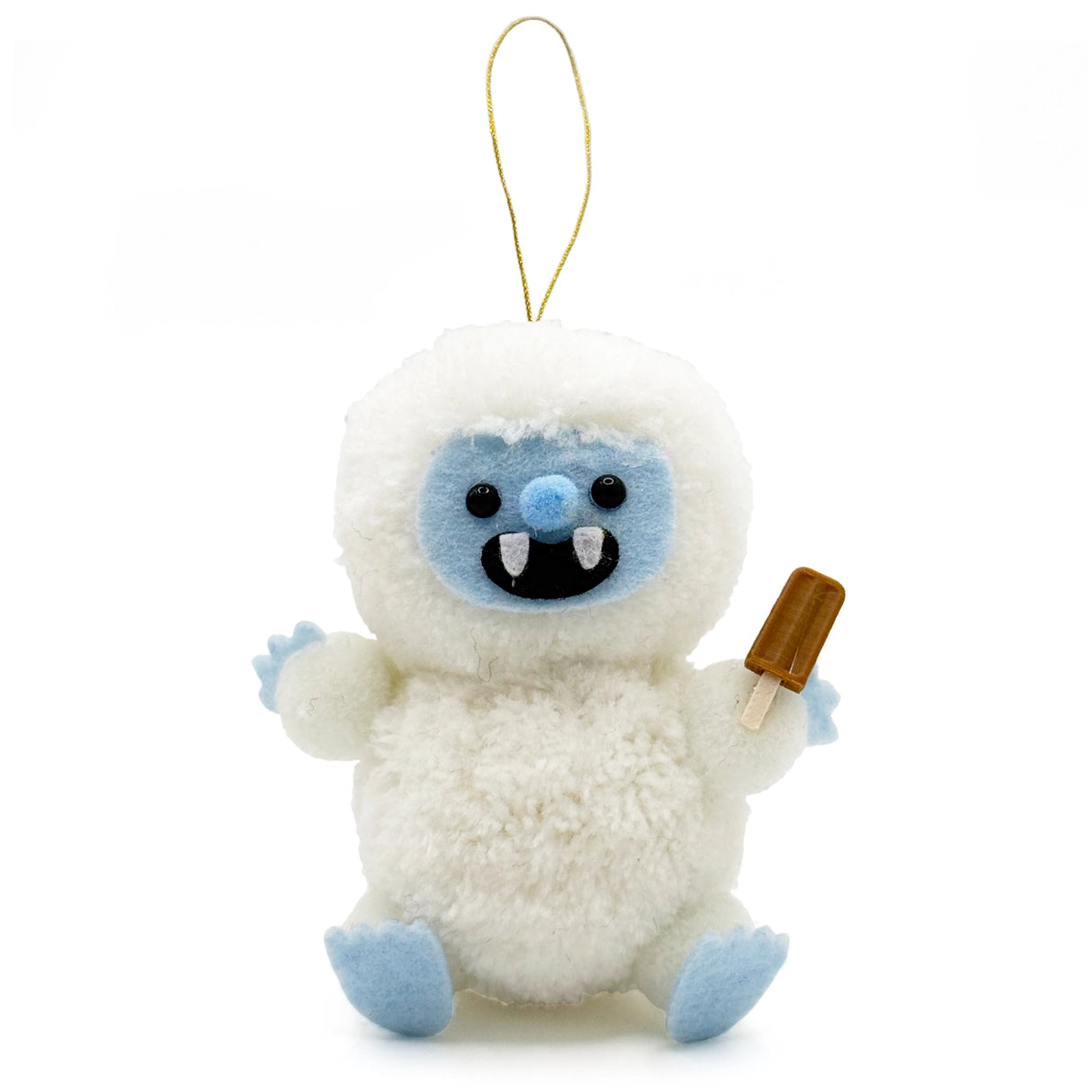 Yeti Pom Pom Ornament