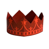 Colorful Christmas Paper Crowns
