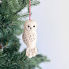 Hand-Stitched Owl Ornament