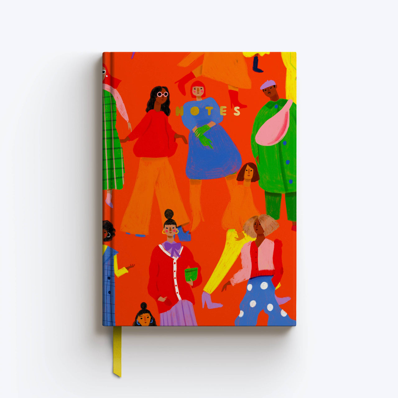 City Folk Hardcover Notebook