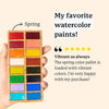 Spring Pans Set Watercolor Set