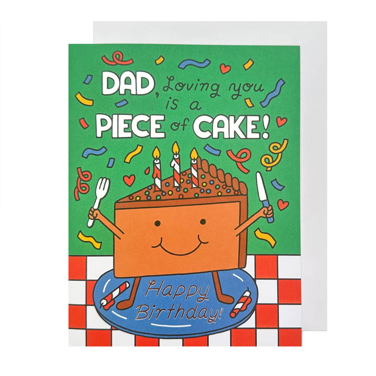 Piece of Cake Dad Birthday