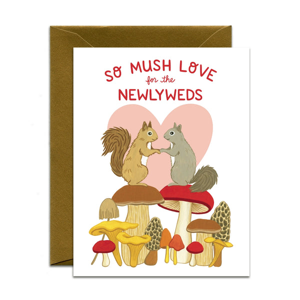 Squirrel Mushroom Wedding