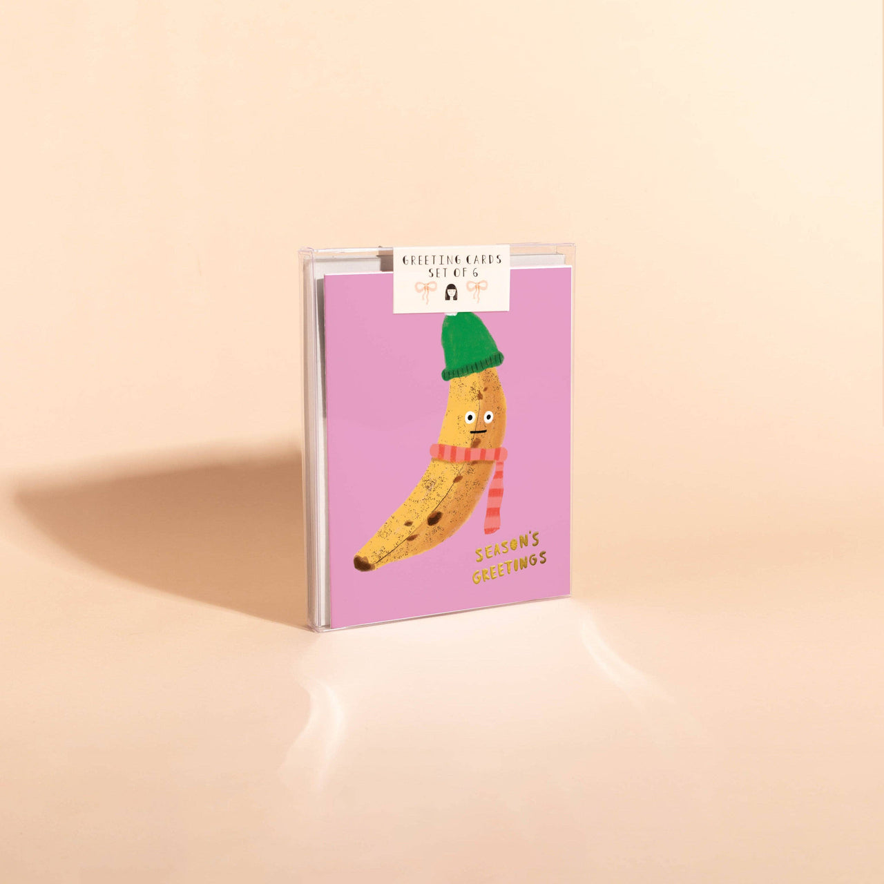 Cozy Banana Holiday Boxed Set of 6