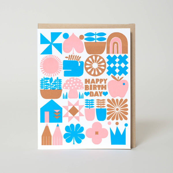 Icon Grid Birthday