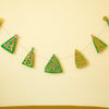 Midcentury Trees Sewn Garland