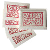 Set of Simple Christmas Gift Tags