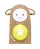 Small Glittery Yellow Sheep Balloon