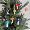 Felt Mushroom Ornaments