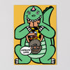 Dinosaur With Mini Card