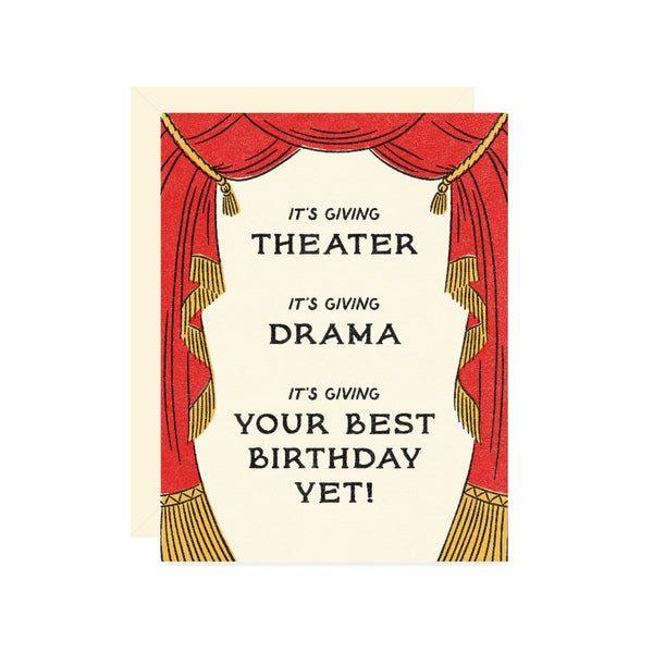 It’s Giving Drama Birthday