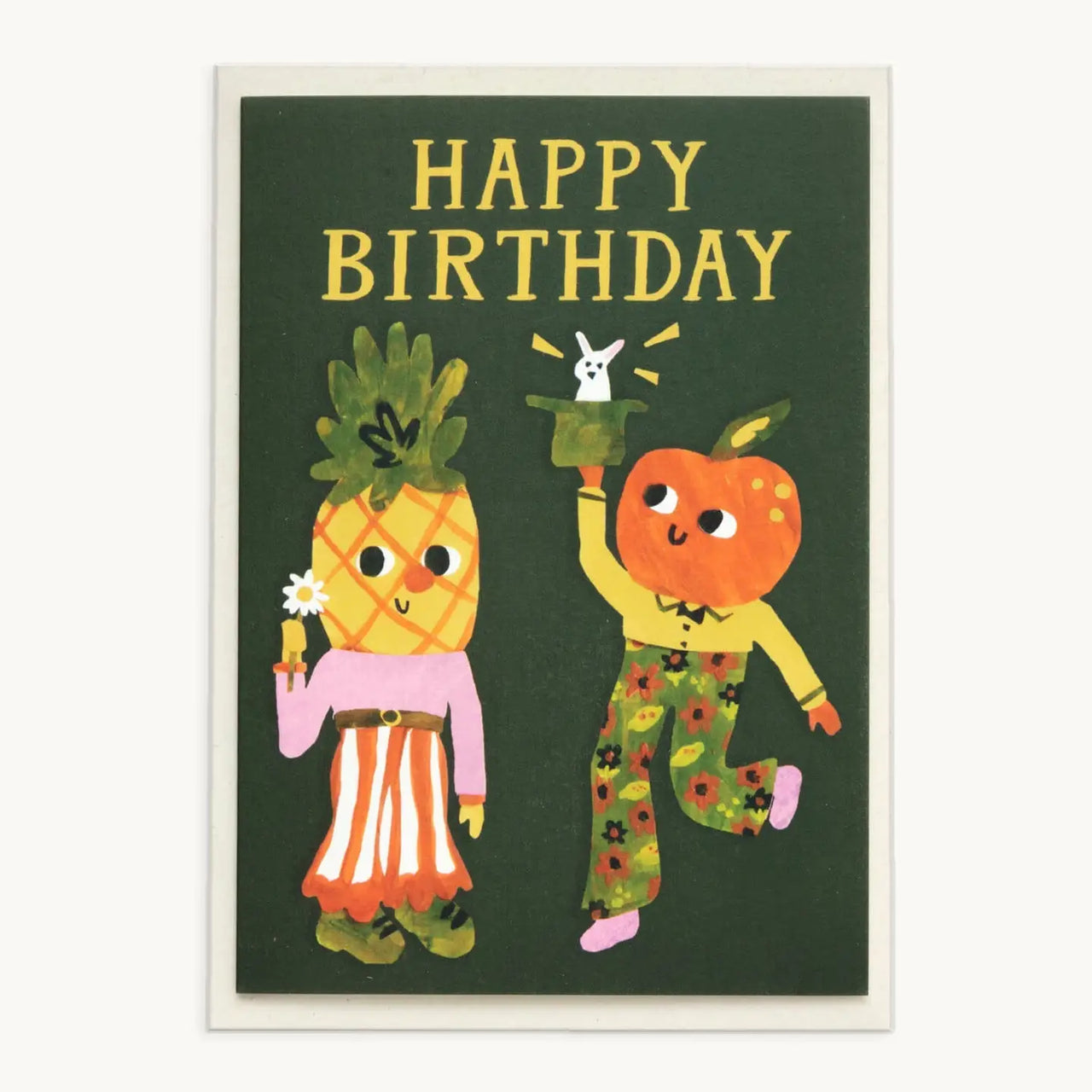 Birthday Pineapple and Orange