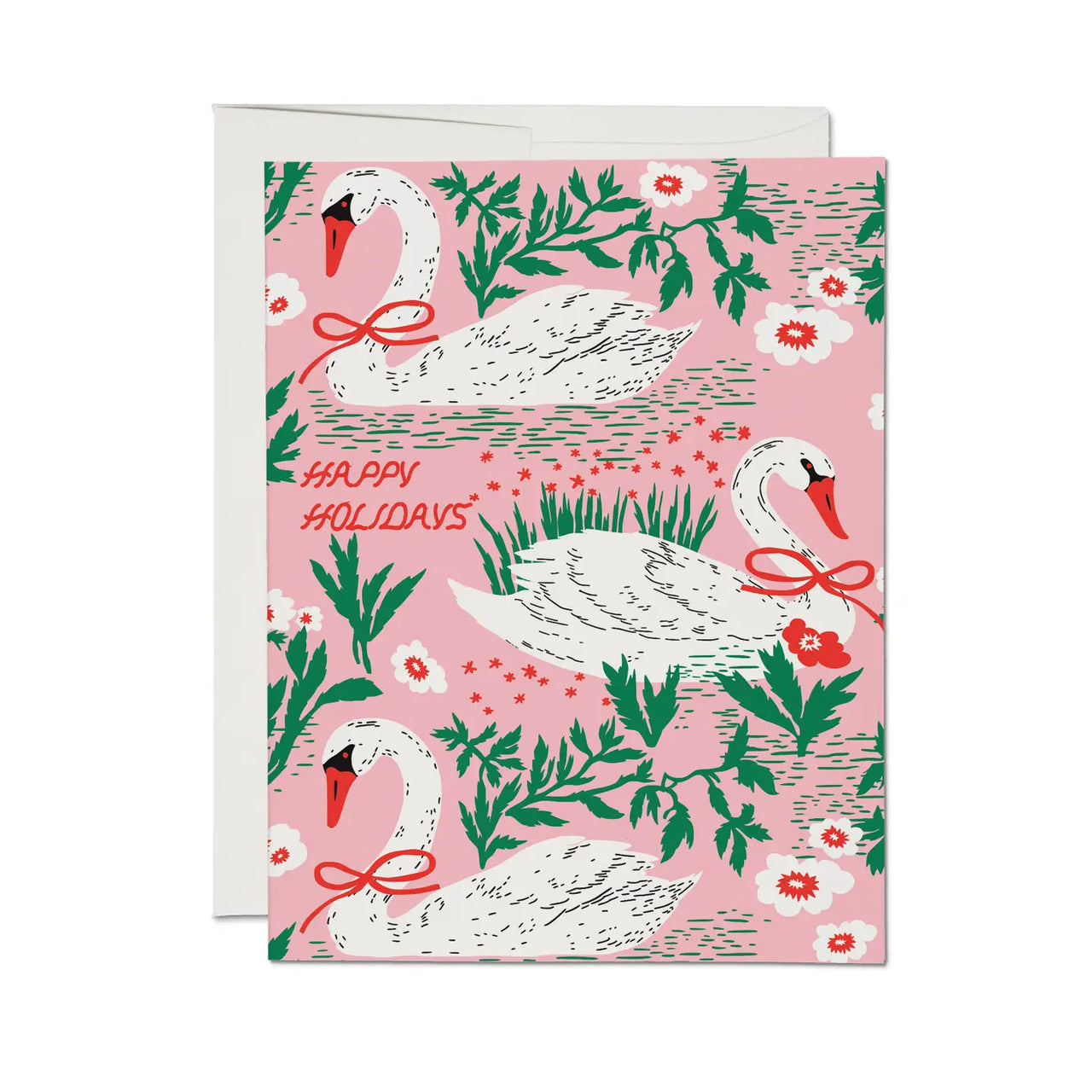 Holiday Swans