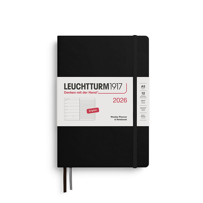 Weekly Planner & Notebook Medium (A5) 2026
