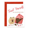 Hamster Valentine Card