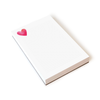 Heart Lined Notepad