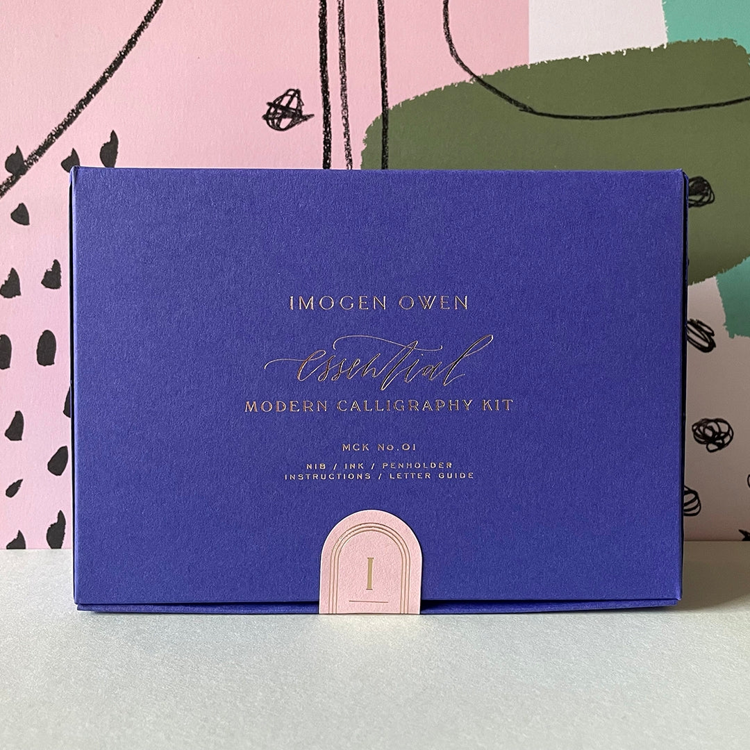 Modern Calligraphy Kit - Blue
