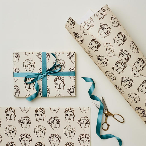 Portraits Gift Wrap Sheet