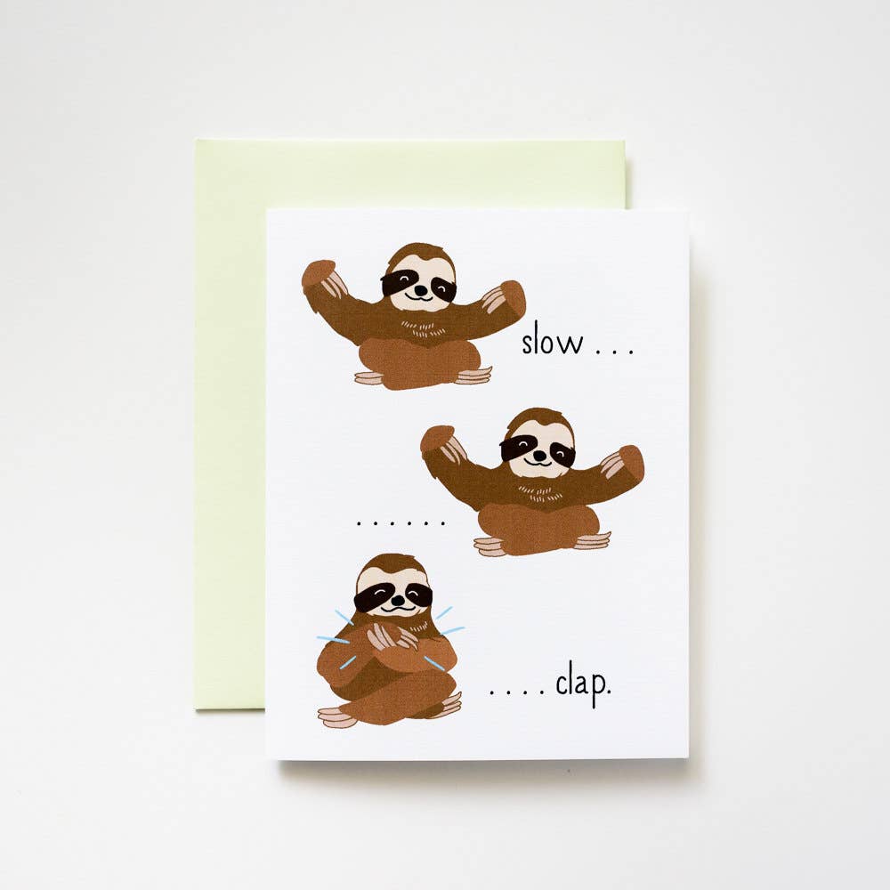 Slow Clap Sloths