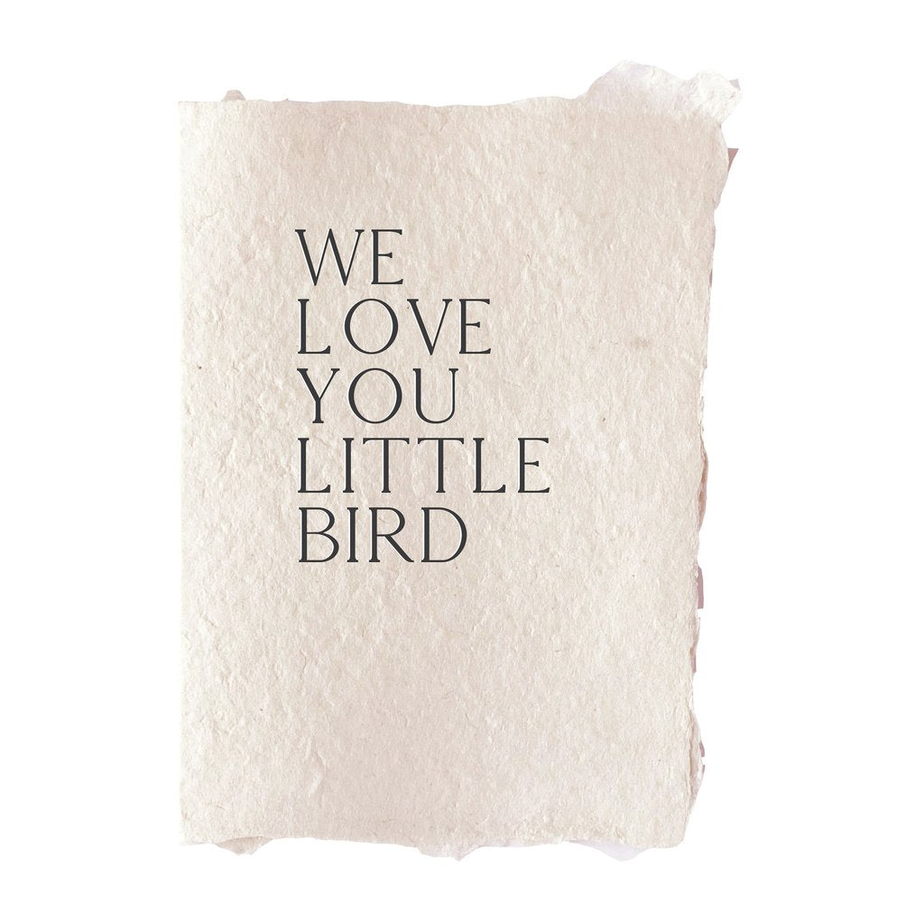 We Love You Little Bird