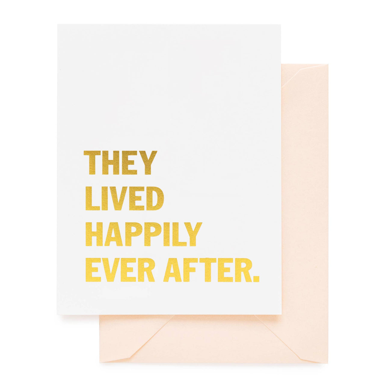 Lived Happily Card